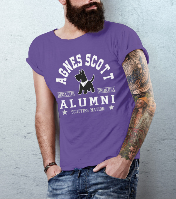 Agnes Scott College Alumni Scotties Nation Decatur Georgia T-Shirt