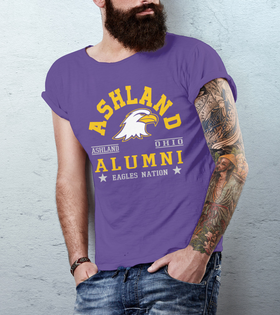 Ashland Ohio Eagles Alumni Nation T-Shirt