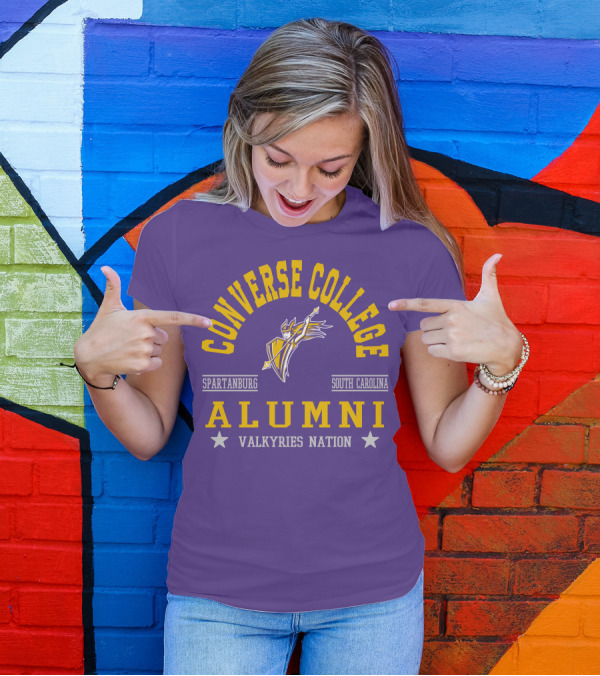 Converse College Alumni Valkyries Nation Spartanburg South Carolina T-Shirt