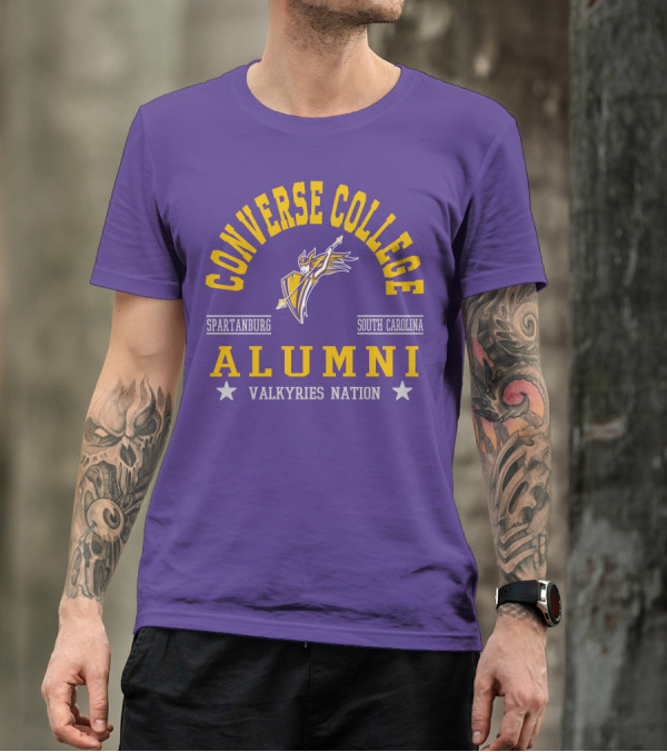 Converse College Alumni Valkyries Nation Spartanburg South Carolina T-Shirt