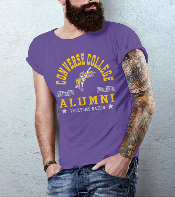 Converse College Alumni Valkyries Nation Spartanburg South Carolina T-Shirt