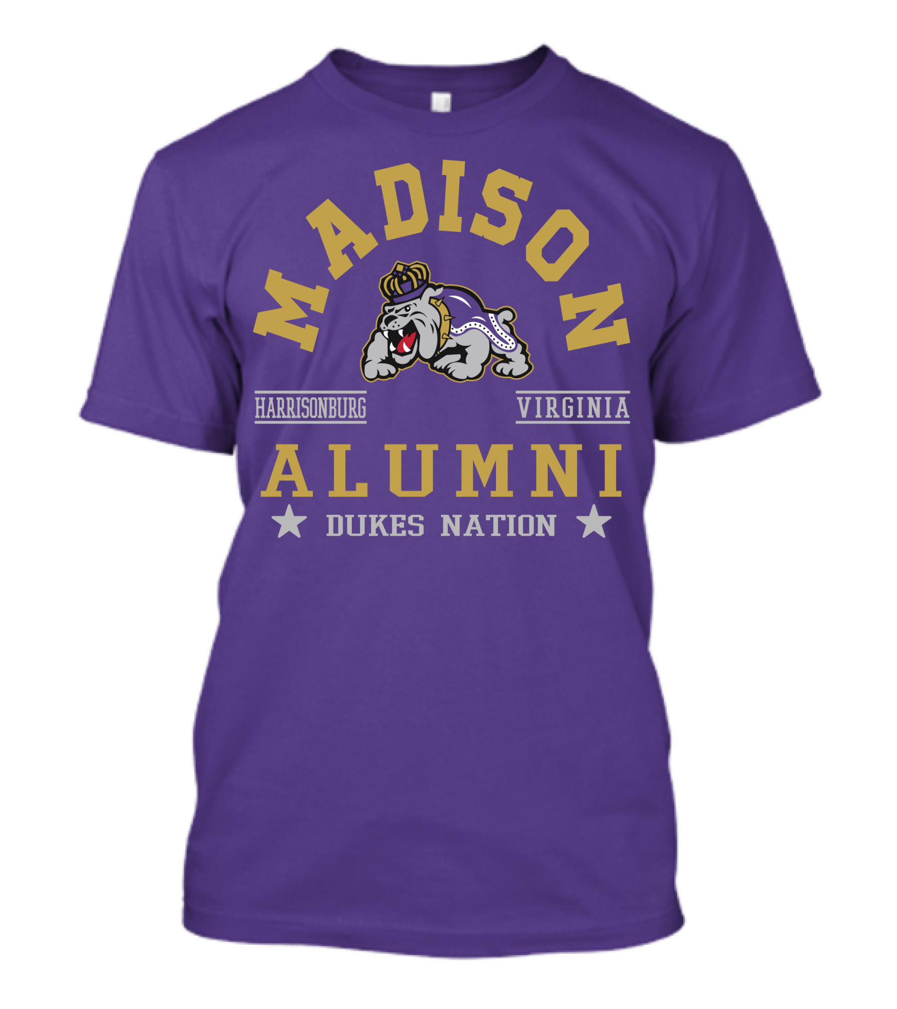 Madison Alumni Dukes Nation Harrisonburg Virginia T-Shirt
