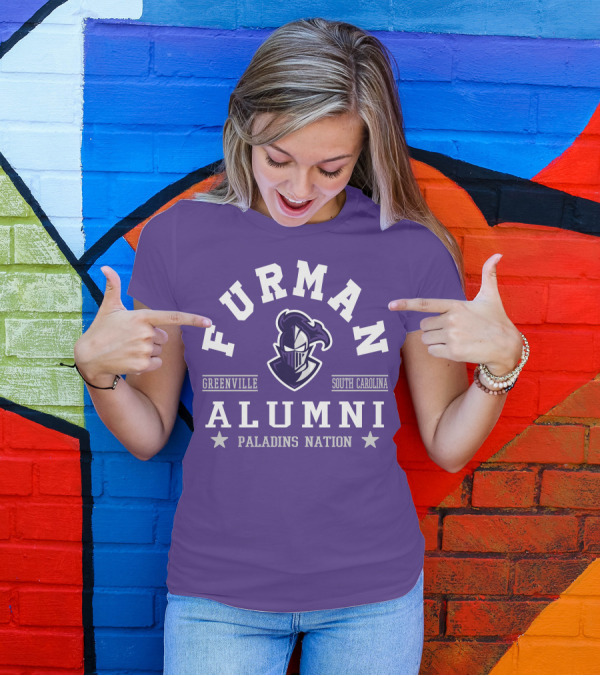 Furman Alumni Greenville South Carolina Paladins Nation T-Shirt
