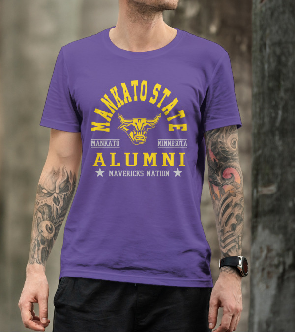 Mankato State Minnesota Alumni Mavericks Nation T-Shirt