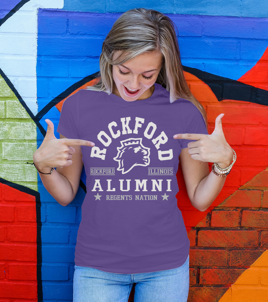 Rockford Illinois Alumni Regents Nation T-Shirt