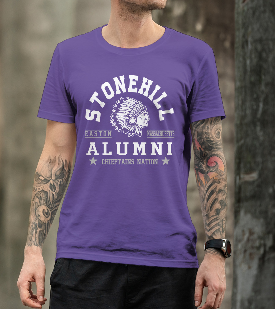 Stonehill Alumni Easton Massachusetts Chieftains Nation T-Shirt