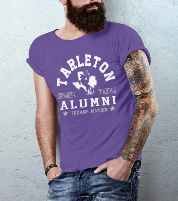 Tarleton Alumni Stephenville Texas Texans Nation T-Shirt
