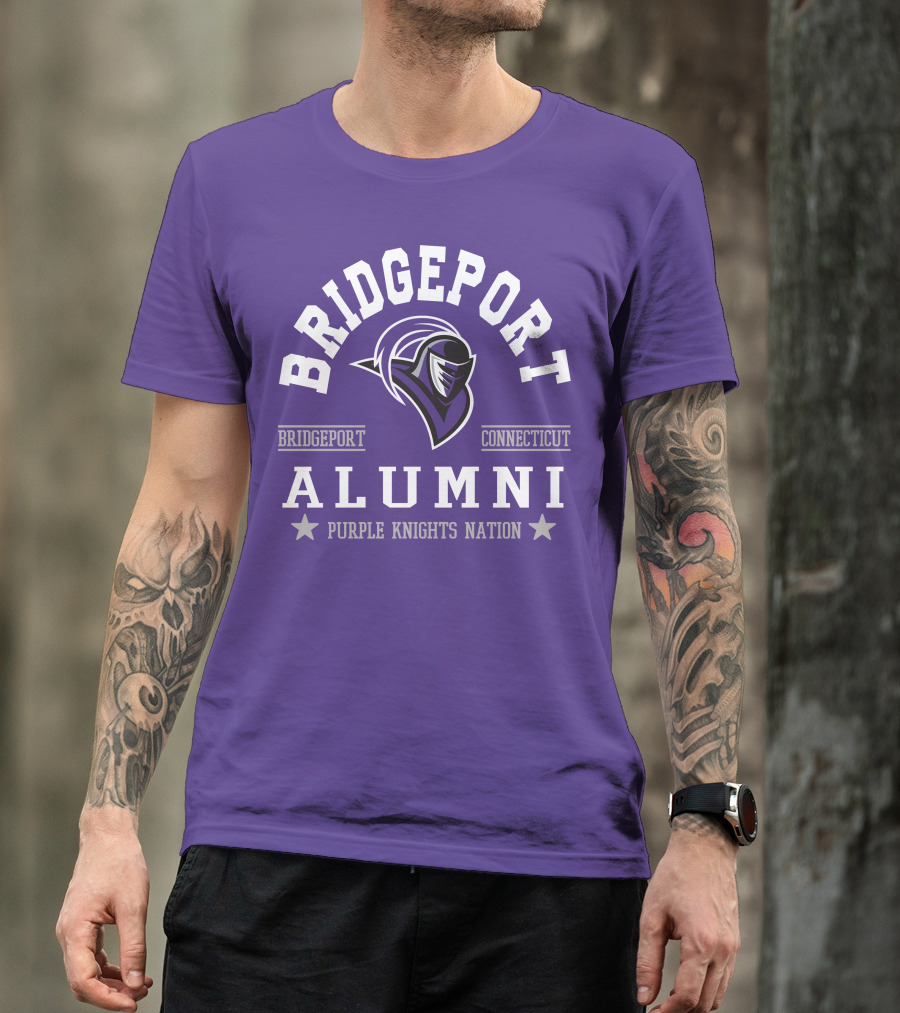 Bridgeport Alumni Purple Knights Nation Connecticut T-Shirt