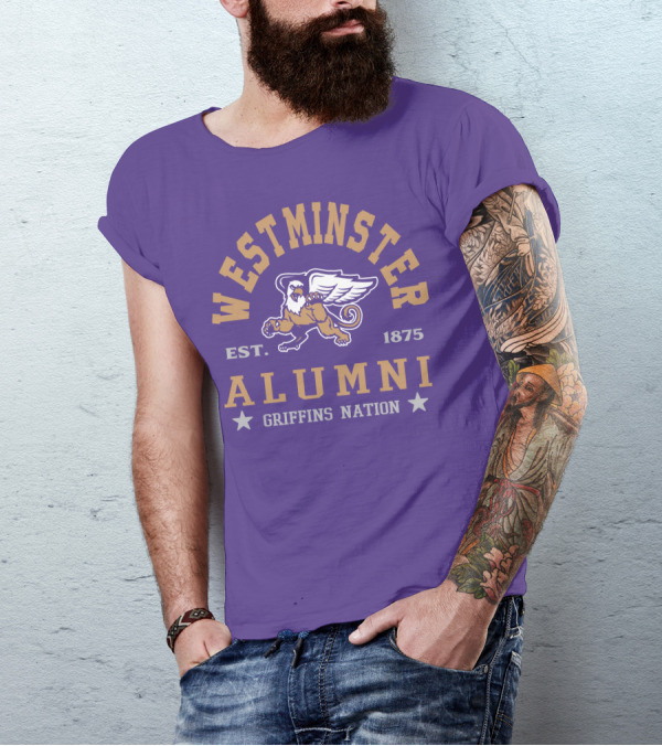 Westminster College Alumni Griffins Nation Est. 1875 T-Shirt