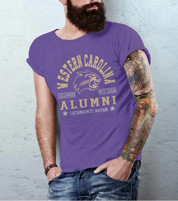 Western Carolina Cullowhee North Carolina Alumni Catamounts Nation T-Shirt