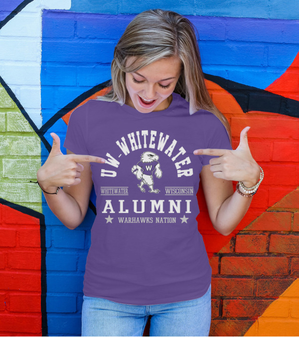 UW-Whitewater Wisconsin Alumni Warhawks Nation T-Shirt