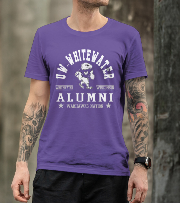 UW-Whitewater Wisconsin Alumni Warhawks Nation T-Shirt