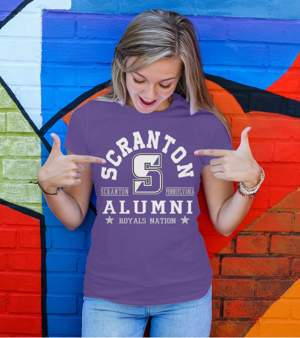 Scranton Alumni Pennsylvania Royals Nation T-Shirt
