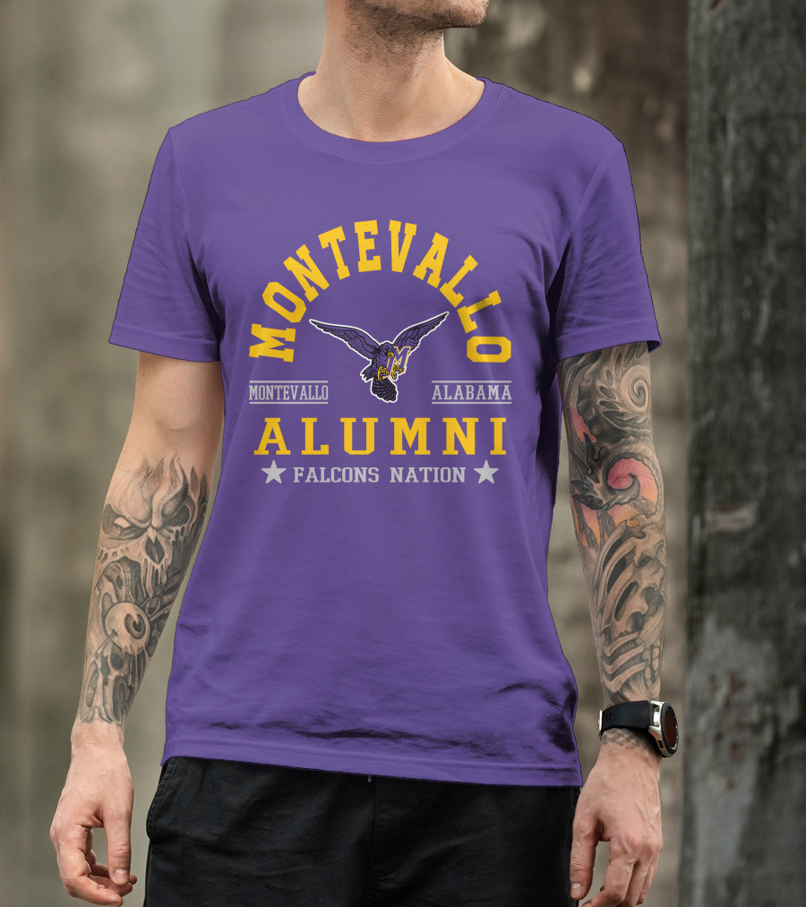Montevallo Alabama Alumni Falcons Nation T-Shirt