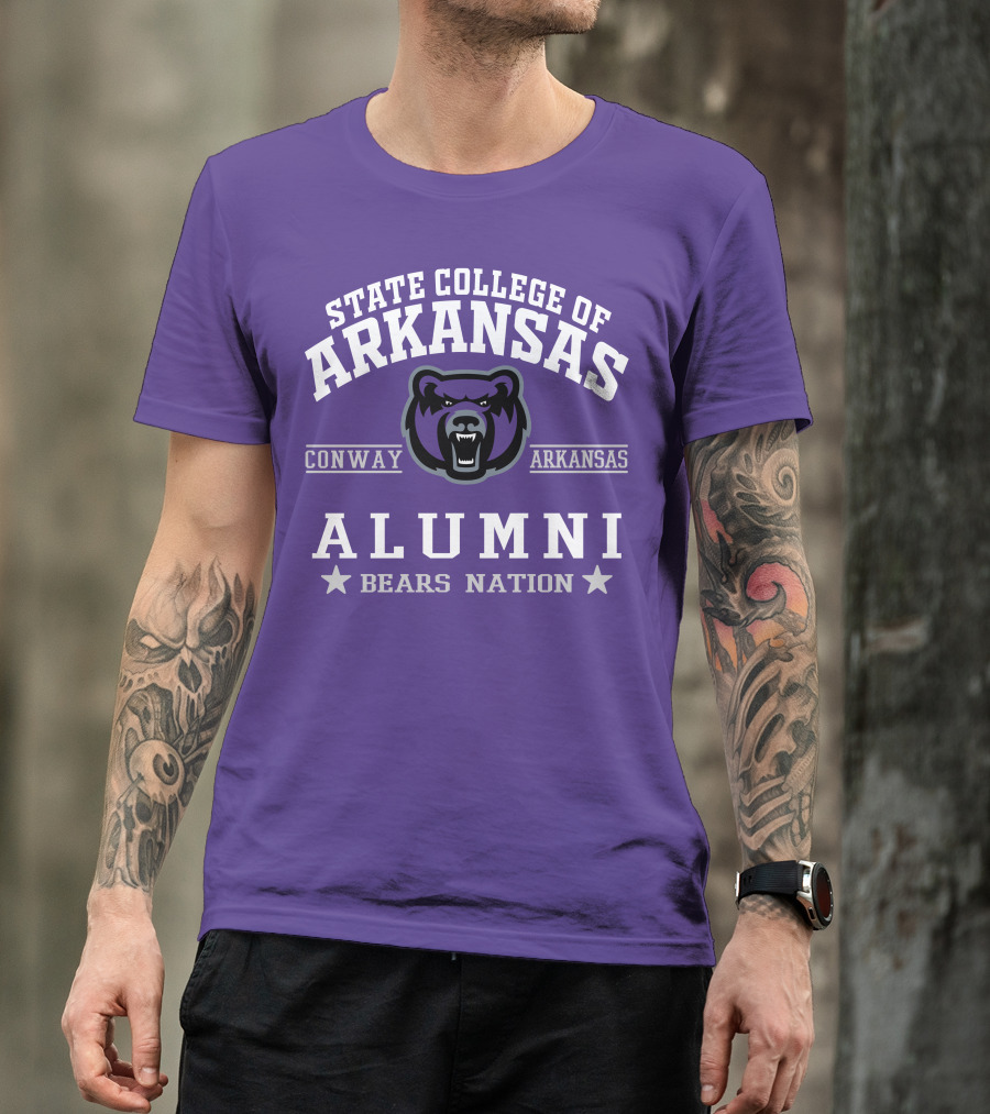 State College Of Arkansas Conway Alumni Bears Nation T-Shirt