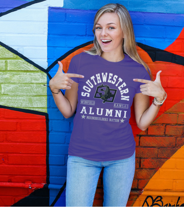 Southwestern Winfield Kansas Alumni Moundbuilders Nation T-Shirt