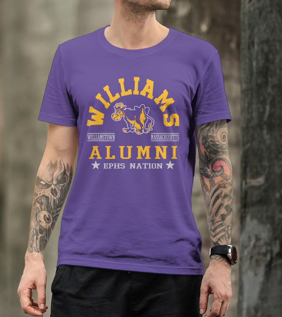 Williams College Alumni Williamstown Massachusetts Ephs Nation T-Shirt