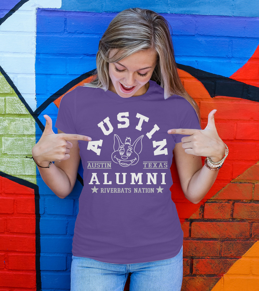 Austin Texas Alumni Riverbats Nation T-Shirt