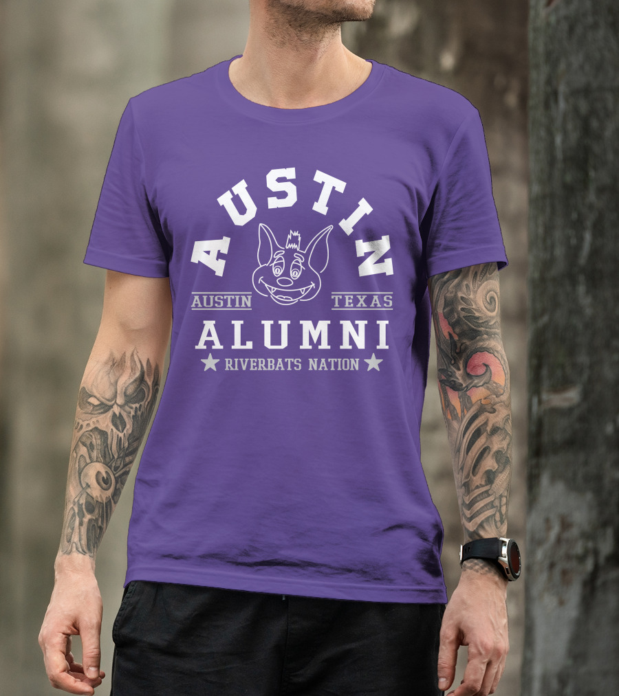Austin Texas Alumni Riverbats Nation T-Shirt