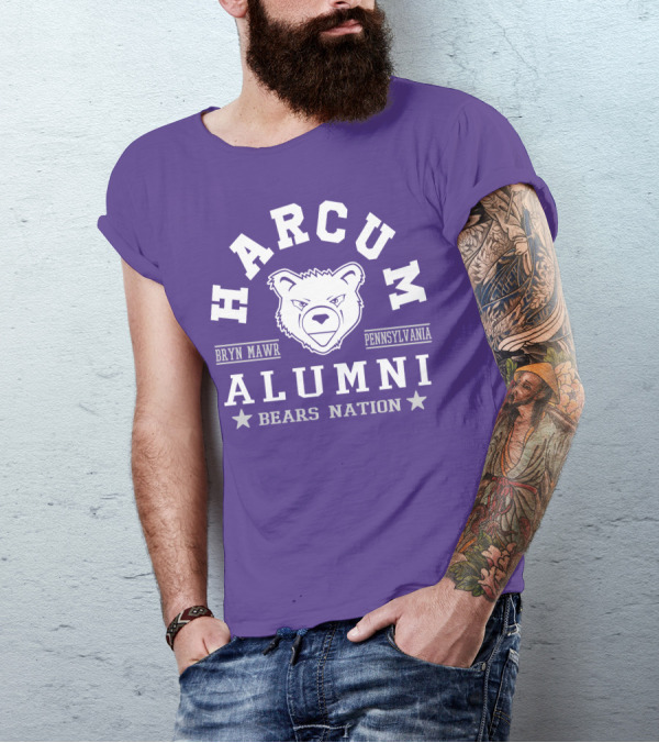 Harcum College Alumni Bears Nation Bryn Mawr Pennsylvania T-Shirt