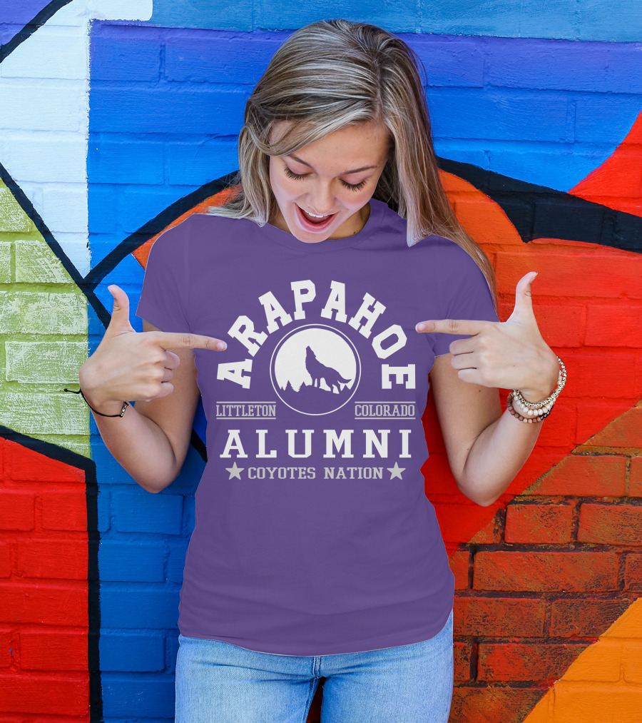 Arapahoe Alumni Littleton Colorado Coyotes Nation T-Shirt
