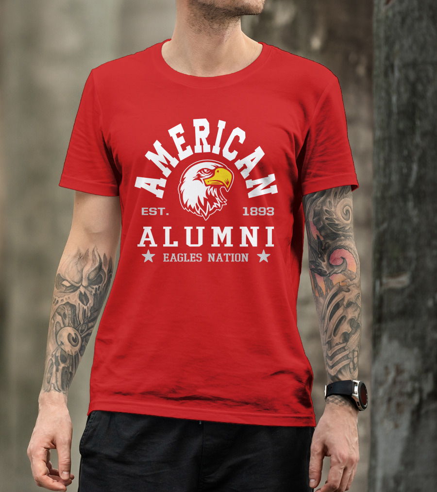 American Alumni Eagles Nation Est. 1893 T-Shirt