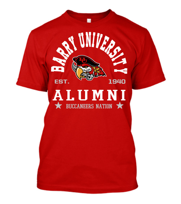 Barry University Alumni Buccaneers Nation Est. 1940 T-Shirt
