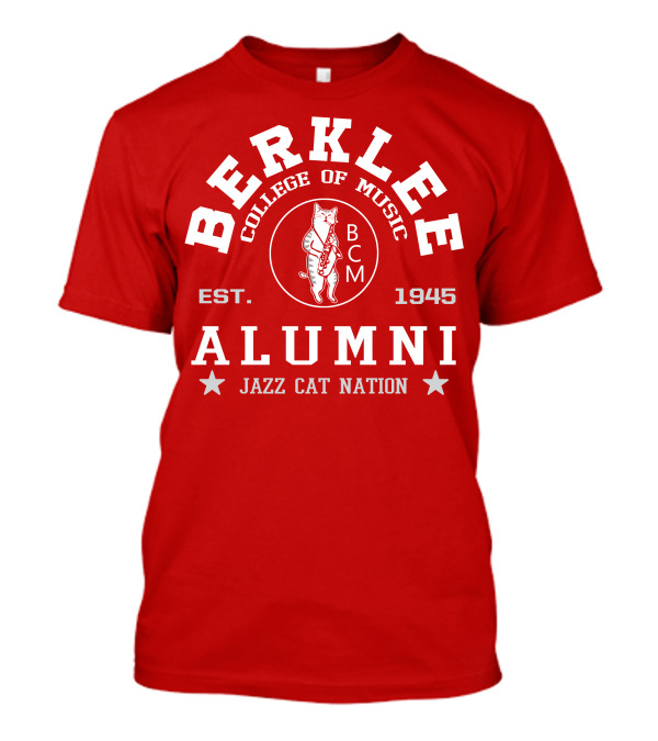 Berklee College Of Music Alumni Jazz Cat Nation Est. 1945 BCM T-Shirt