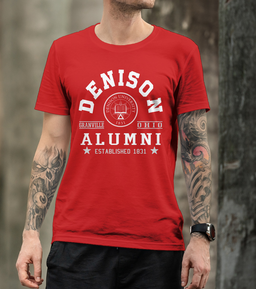 Denison University Granville Ohio Alumni Established 1831 T-Shirt