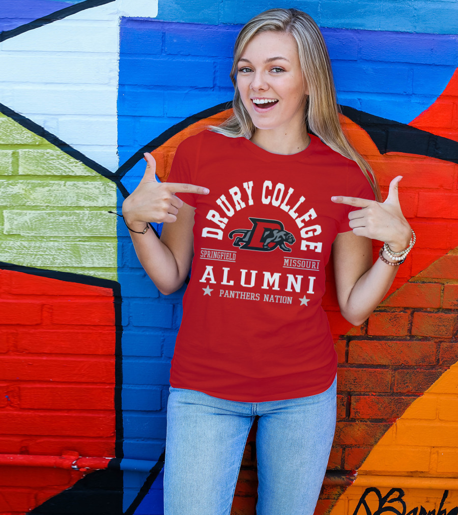 Drury College Springfield Missouri Alumni Panthers Nation T-Shirt