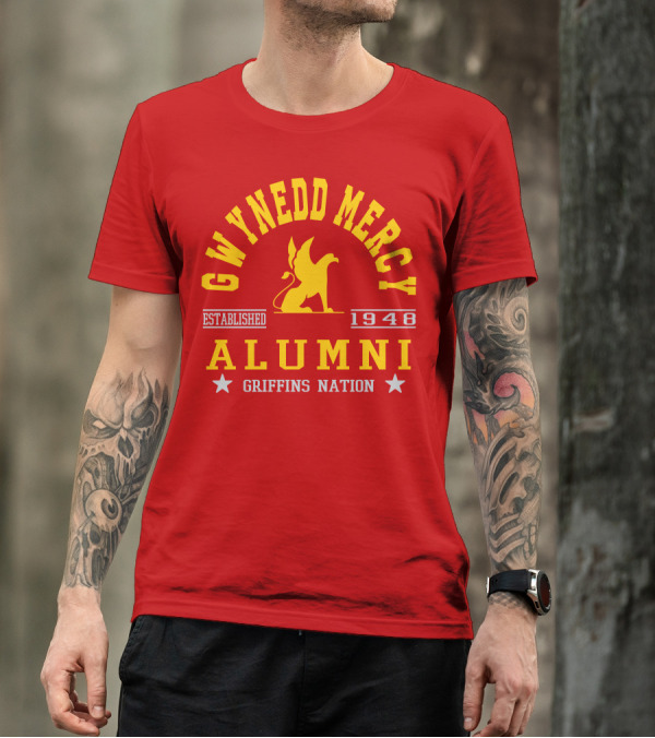 GWYNEDD MERCY ALUMNI ESTABLISHED 1948 GRIFFINS NATION T-Shirt
