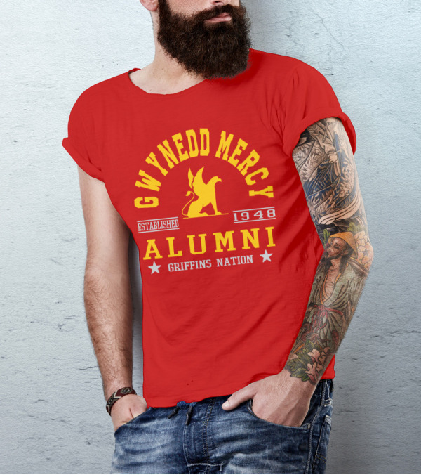 GWYNEDD MERCY ALUMNI ESTABLISHED 1948 GRIFFINS NATION T-Shirt
