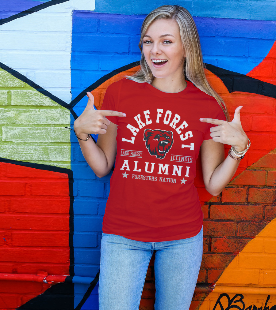 Lake Forest Illinois Alumni Foresters Nation T-Shirt