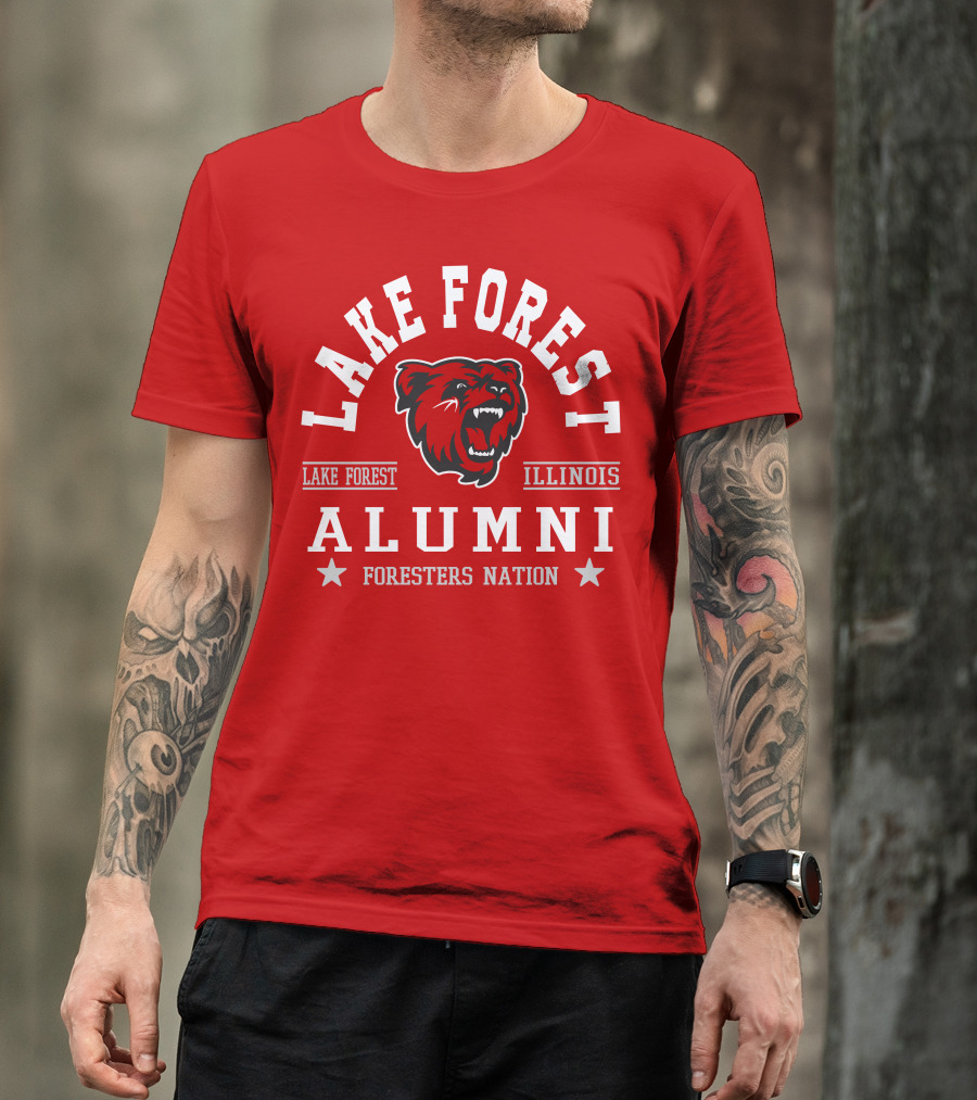 Lake Forest Illinois Alumni Foresters Nation T-Shirt