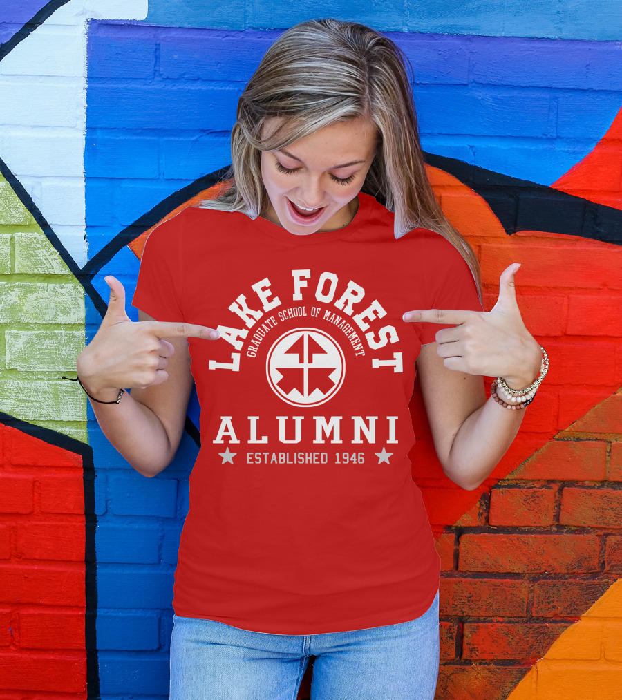 Lake Forest Graduate School Of Management Alumni Established 1946 T-Shirt