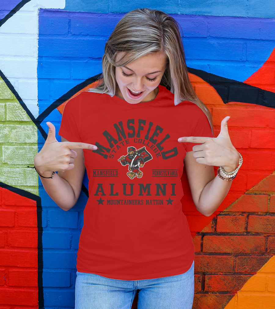 Mansfield State College Alumni Mountaineers Nation Pennsylvania T-Shirt