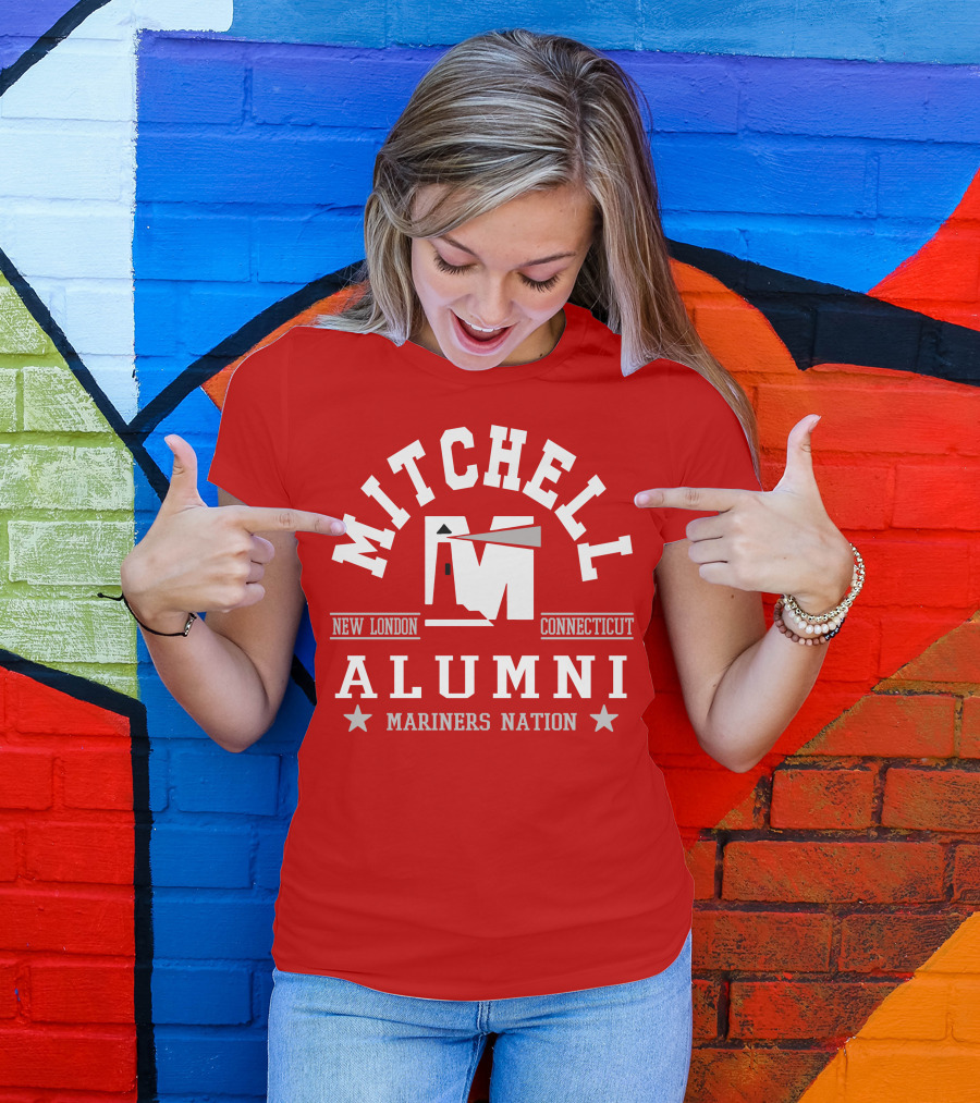 Mitchell College New London Connecticut Alumni Mariners Nation T-Shirt