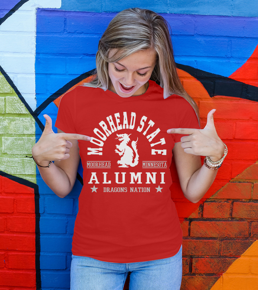 Moorhead State Minnesota Alumni Dragons Nation T-Shirt
