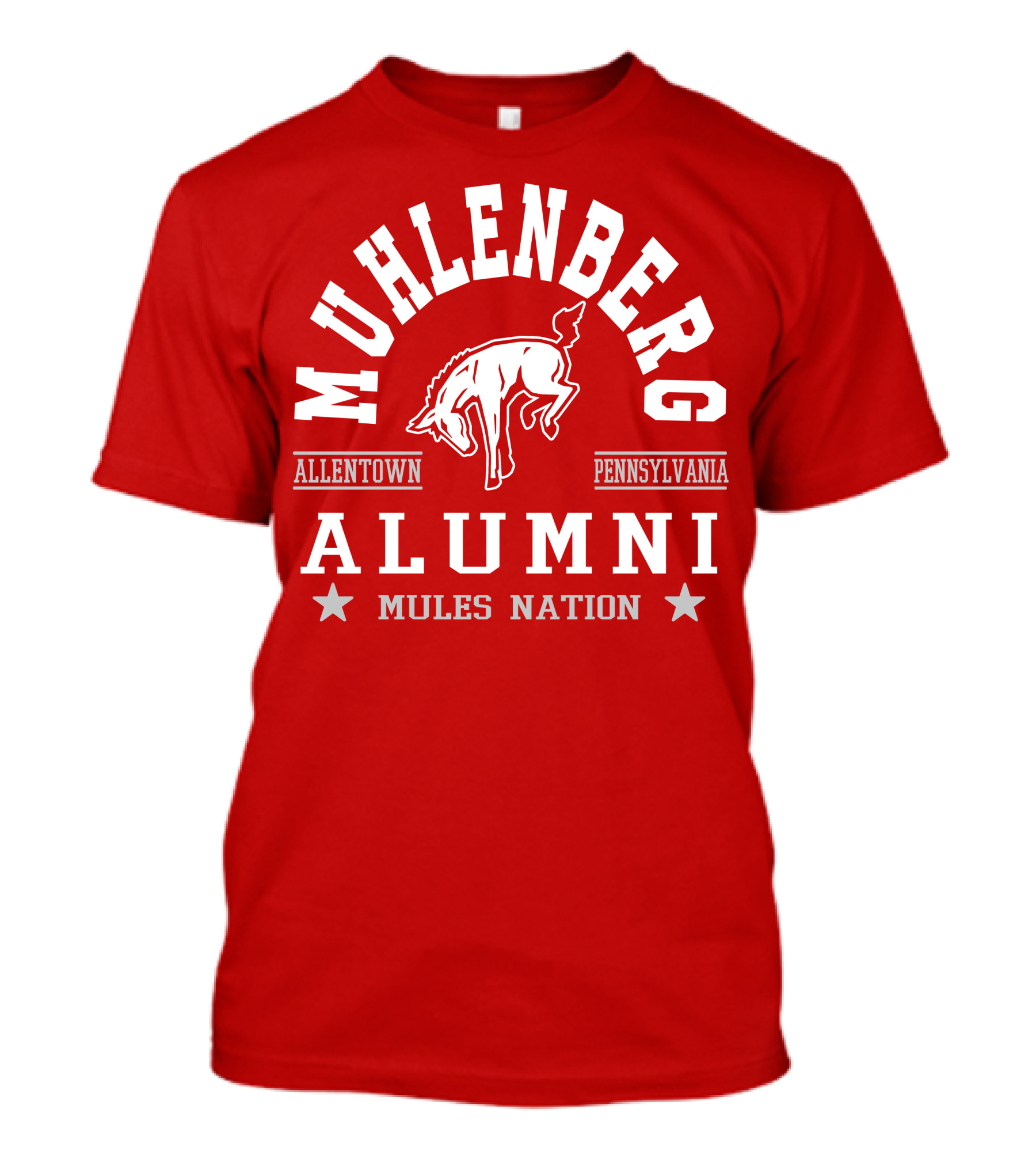 Muhlenberg Allentown Pennsylvania Alumni Mules Nation T-Shirt