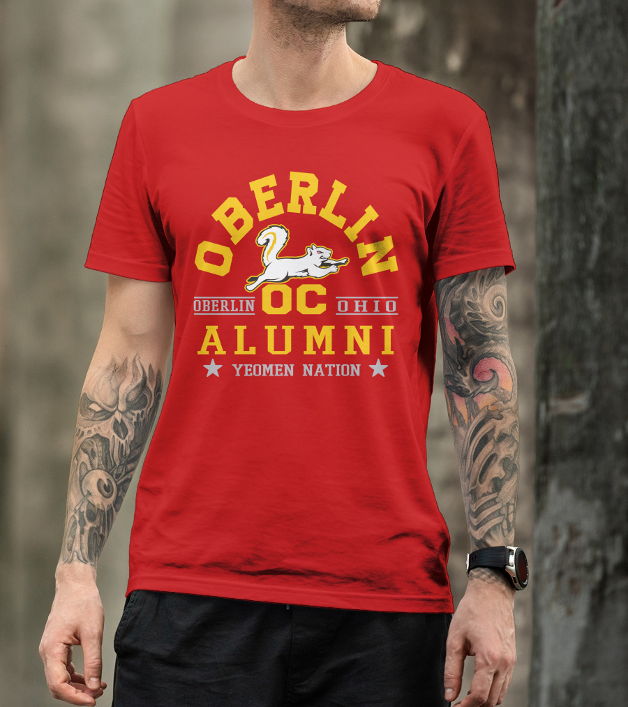 Oberlin Ohio OC Alumni Yeomen Nation T-Shirt