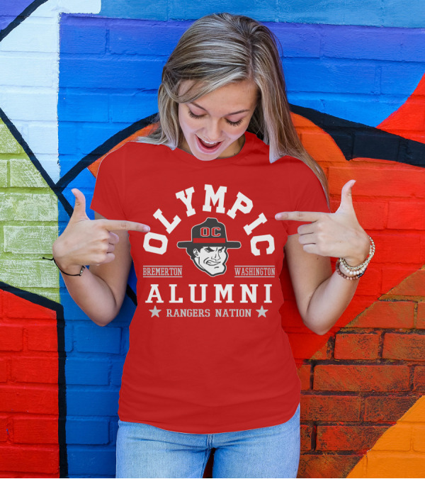 Olympic College Alumni Rangers Nation Bremerton Washington OC T-Shirt