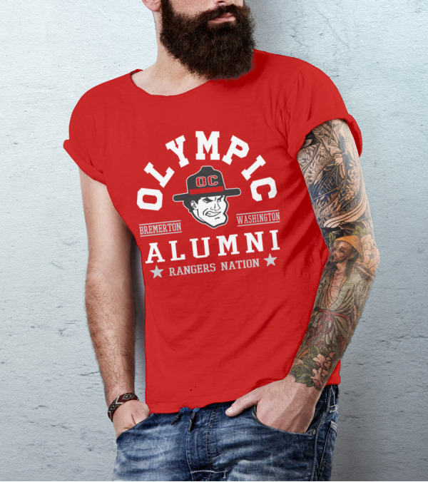 Olympic College Alumni Rangers Nation Bremerton Washington OC T-Shirt