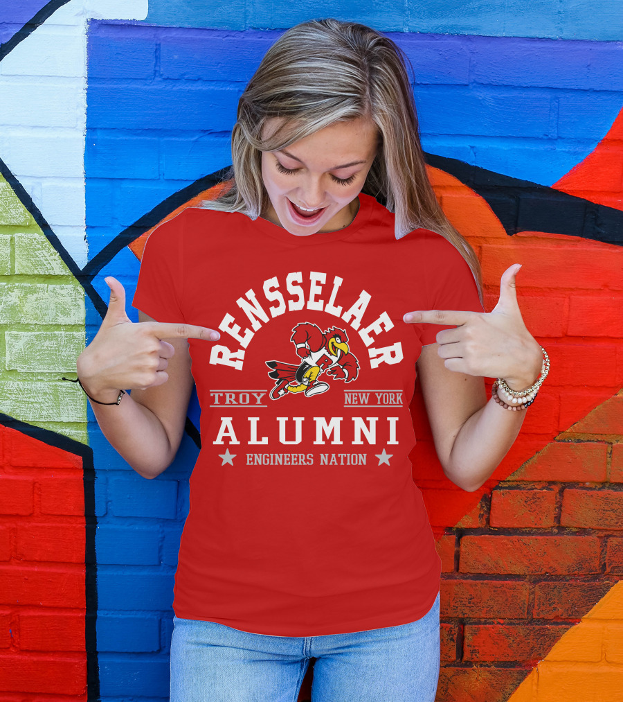 Rensselaer Alumni Troy New York Engineers Nation T-Shirt