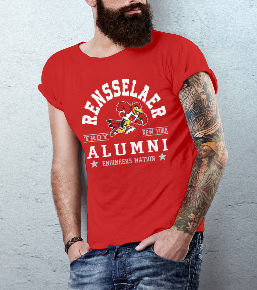 Rensselaer Alumni Troy New York Engineers Nation T-Shirt