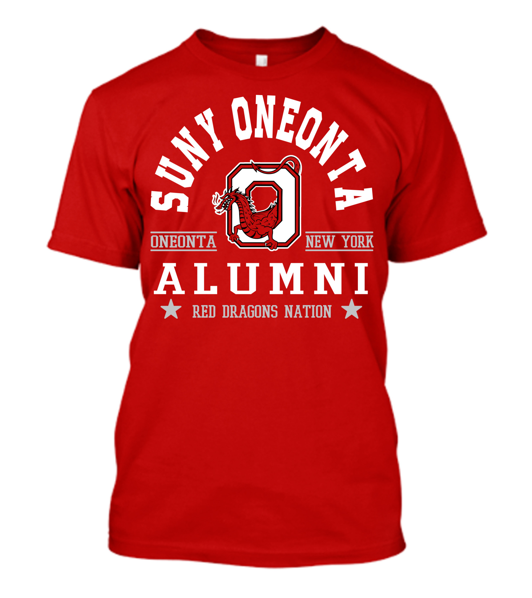 SUNY Oneonta Alumni Red Dragons Nation New York T-Shirt