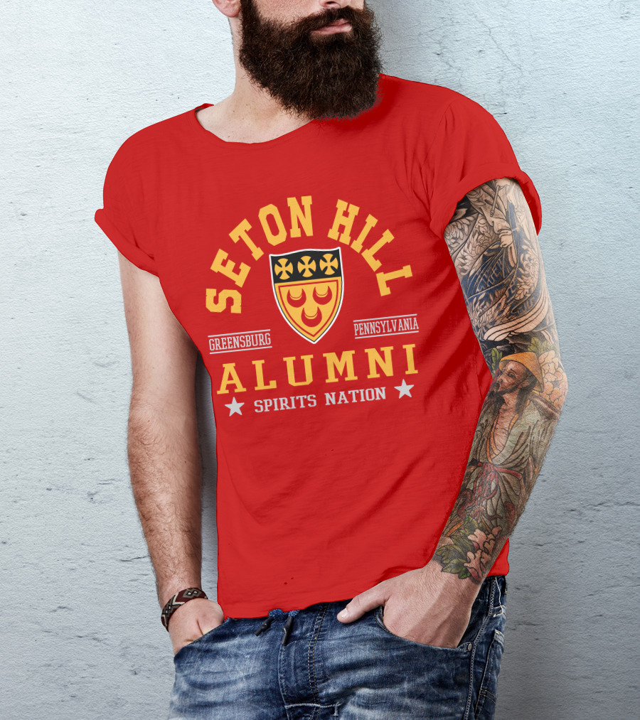 Seton Hill Alumni Spirits Nation Greensburg Pennsylvania T-Shirt