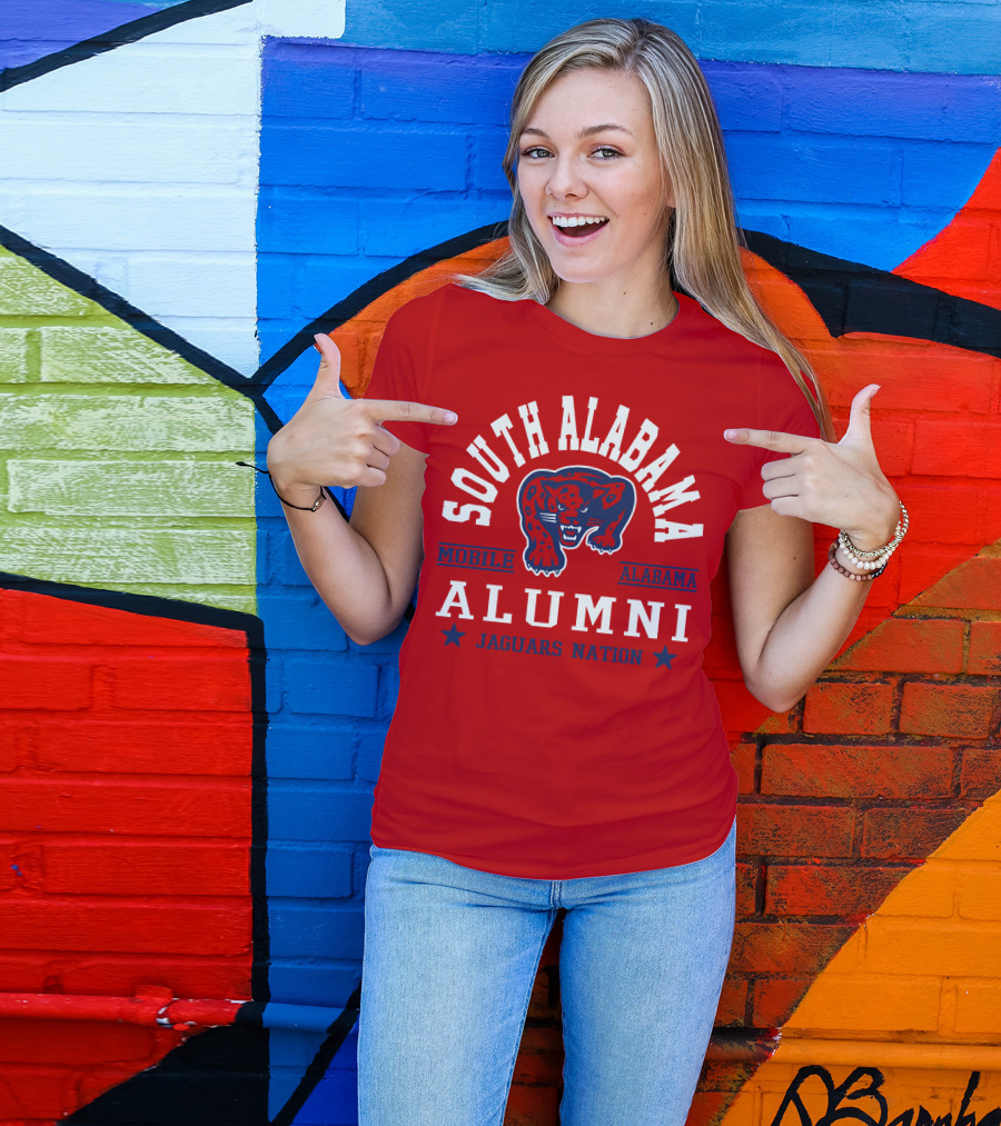 South Alabama Alumni Jaguars Nation Mobile Alabama T-Shirt