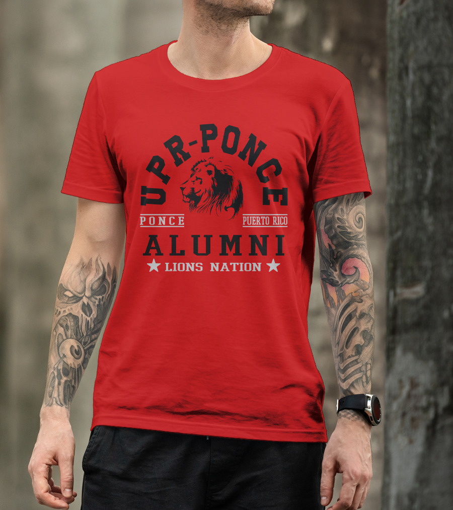 UPR-Ponce Alumni Puerto Rico Lions Nation T-Shirt