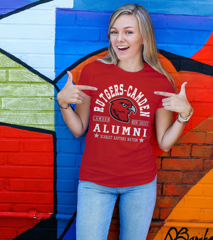 Rutgers-Camden New Jersey Alumni Scarlet Raptors Nation T-Shirt