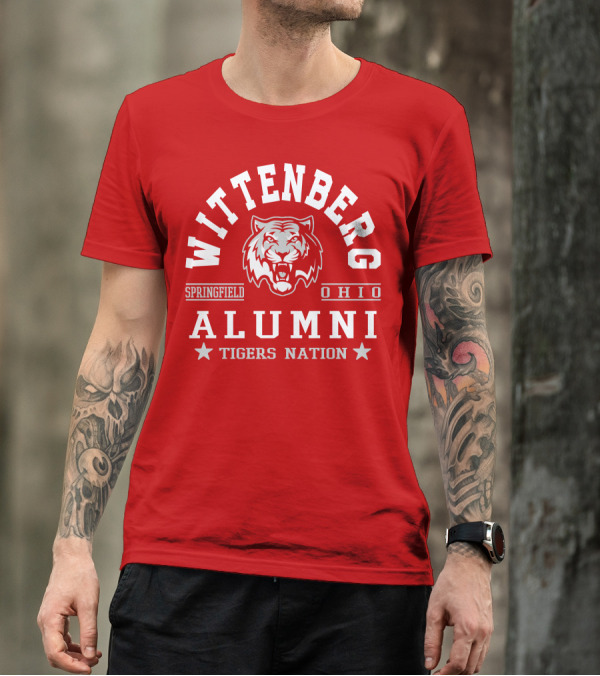 Wittenberg Springfield Ohio Alumni Tigers Nation T-Shirt